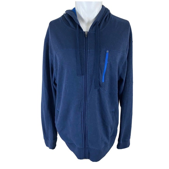 Eddie Bauer Lightweight Blue Athletic Jacket - Picture 1 of 11